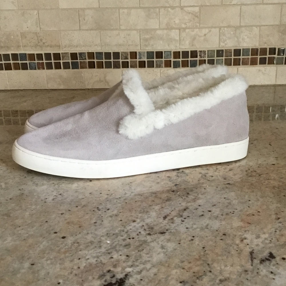NEW Birdies The Swift Faux Fur Suede Hybrid Slip On Shoes Slippers - Picture 6 of 12